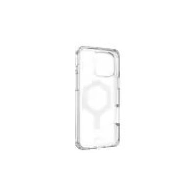 8. UAG Urban Armor Gear Plyo MagSafe Hülle für Apple iPhone 16 Pro Max, Eis (transparent)/Weiß
