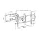 7. Equip Sienu laikiklis 650324 TV-Halterung 37'-90''