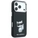 5. Karl Lagerfeld Smooth Choupette Sketch MagSafe Hülle für iPhone 18 Pro / 17 Pro / 18 Pro - Schwarz