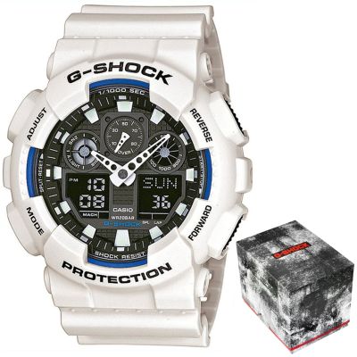 2. Herrenuhr CASIO G-SHOCK GA-100B-7AER + Box