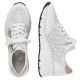 18. Rieker W N6304-80 weiße Lederkeilschuhe