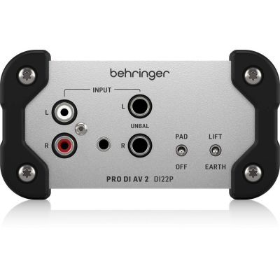 Behringer DI22P passive Stereo-DI-Box