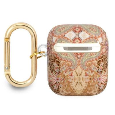 2. Guess GUA2HHFLD AirPods decken die Gold/Gold Paisley Strap Collection ab