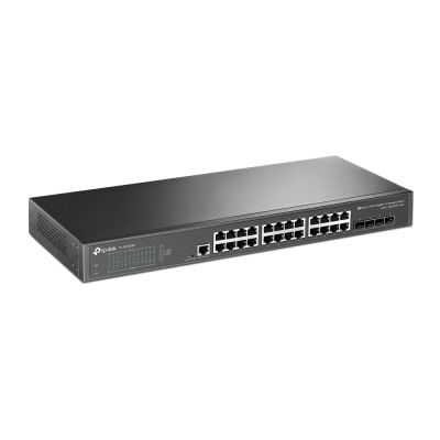 2. TP-Link JetStream TL-SG3428X Managed Network Switch L2+/L3 Gigabit Ethernet (10/100/1000) 1HE Schwarz