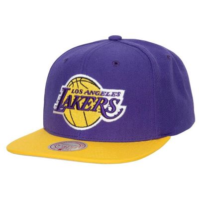 Mitchell & Ness NBA Los Angeles Lakers NBA Team 2 Tone2.0 Snapback NBA Lakers HHSS3264-LALYYPPPPRYW