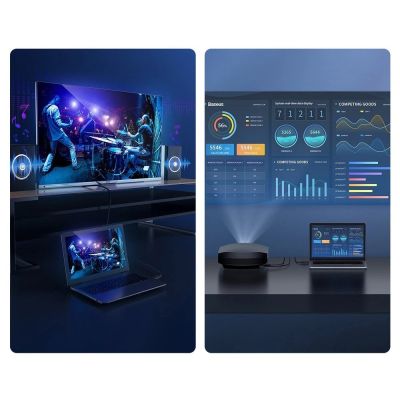 8. Baseus HDMI 2.0 Kabel 4K 60 Hz 3D HDR 18 Gbps 2 m schwarz (CAKGQ-B01)