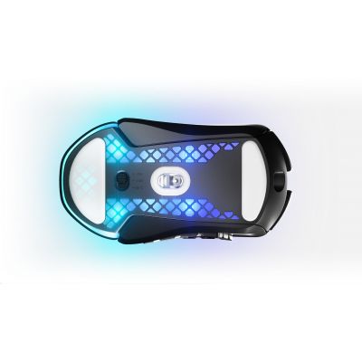 4. Steelseries Aerox 9 Gaming-Maus, beidhändig, RF Wireless + Bluetooth, optisch, 18000 DPI