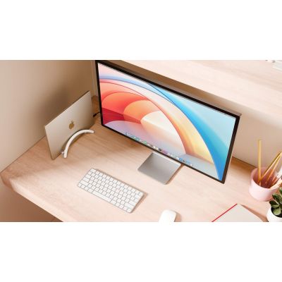 5. Aluminiumständer für MacBook, Notebook (weiß)