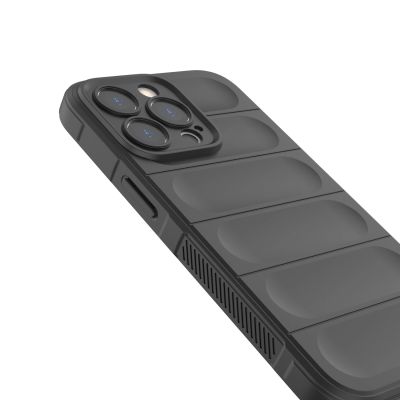 13. Magic Shield Case für iPhone 13 Pro flexible gepanzerte Hülle schwarz