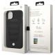 8. Hülle BMW BMHCP14S22RPSK iPhone 14 6.1" schwarz/schwarz Ledersitze Muster