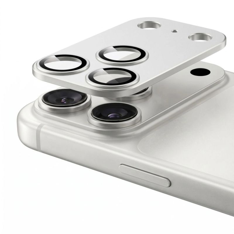 4. Tech-Protect Camfull Fit+ Displayschutzfolie aus gehärtetem Glas für iPhone 18 Pro – Silber