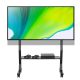 3. TECHLY MOBILER TV-STÄNDER 45-90" KG BIS 60 KG VERSTELLBARES AV-REGAL
