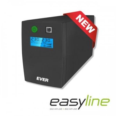 17. EVER EASYLINE 850AVR USB-USV-Netzteil (850VA) (T/EASYTO-000K85/00)