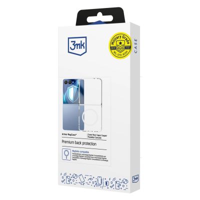7. 3mk Armor MagCase für Samsung Galaxy Z Flip 7 - Transparent