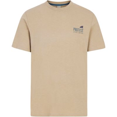 Herren-T-Shirt PROTEST PRTOxford beige L