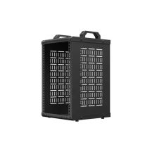 Lanberg OR10-2309-B 10" 9U 280x300 Schwarzer offener Rackschrank