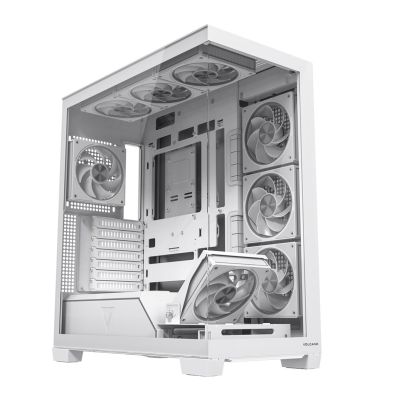 9. MODECOM VOLCANO STELLAR PLUS ARGB MIDI 8F WEISSES GEHÄUSE