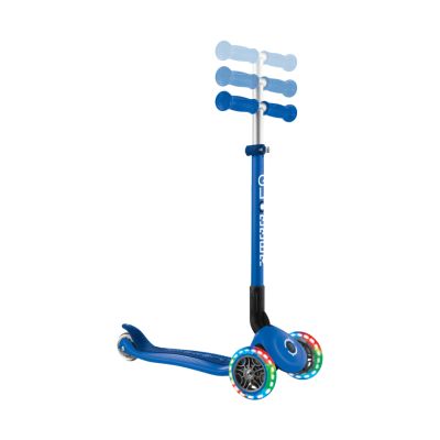 10. SMJ Globber 3-Rad Primo Faltbarer Lichtroller 432-100-3
