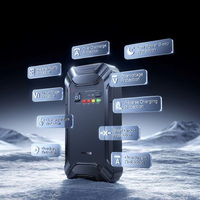 9. Starthilfegerät Baseus PrimeTrip VJ1 12000mAh - schwarz