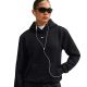 3. Nike Studio Fleece Damen-Sweatshirt, mittelschwer, Schwarz, IM8100 001