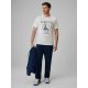 3. Herren-T-Shirt mit Aufdruck, regulär, Größe 4F 4FRSS26TTSHM3993-11S