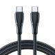 Joyroom S-A11 Surpass Kabel 60W USB-C - USB-C 0,25m - schwarz