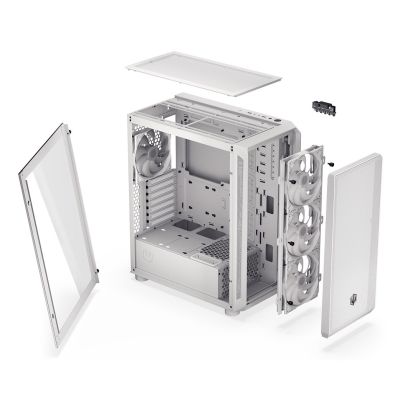 111. ENDORFY Arx 500 ARGB Weißes Gehäuse