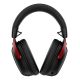HyperX Cloud III Wireless – Kabelloses Gaming-Headset (Schwarz und Rot)