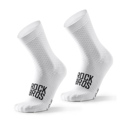 Rockbros 49210016001 ROAD TO SKY Radsocken 36-38 cm - Weiß