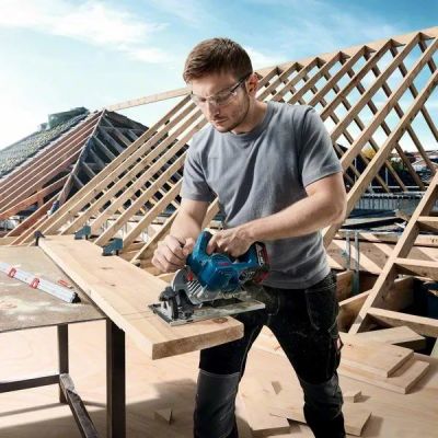 8. Bosch GKS 185-LI 16,5 cm Schwarz, Blau, Grau 5000 U/min