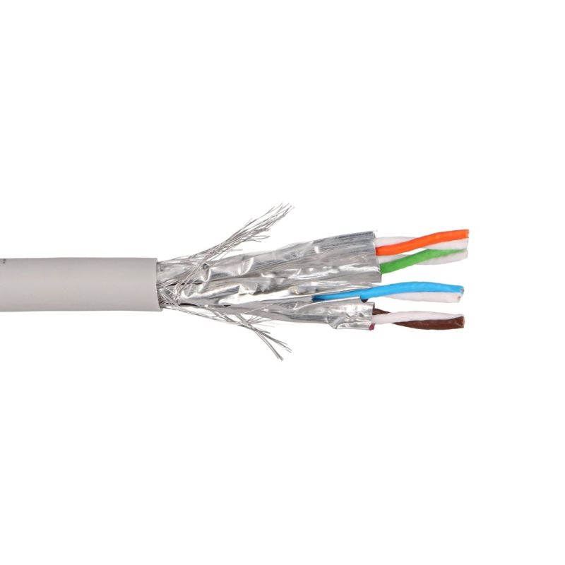 3. Extralink CAT7 SFTP (S/FTP) verdrilltes 50-m-Netzwerkkabel für den Innenbereich