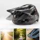 3. Rockbros LK-99 Mountainbike-Helm mit verstellbarem Visier und Magnetverschluss, Größe 58–62 cm – Schwarz