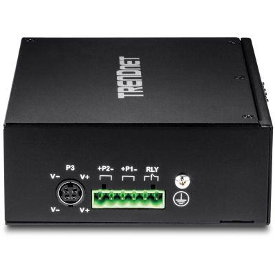 4. Trendnet TI-PG102, Unmanaged, Gigabit Ethernet (10/100/1000), Vollduplex, Power over Ethernet (PoE), Wandmontage