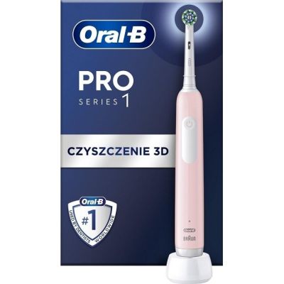 4. Braun Oral-B PRO1 Pink Elektrische Zahnbürste