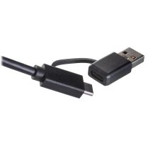 UNITEK USB-C M.2 SSD NVMe/SATA Gehäuse, 10 Gbit/s, RGB
