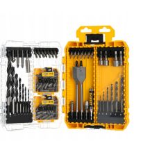 DEWALT BOHRER- UND BOHRENSET 100-teilig.