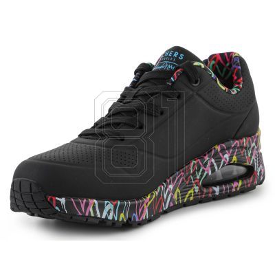8. Skechers Uno Loving Love W 155506-BBK Schuhe