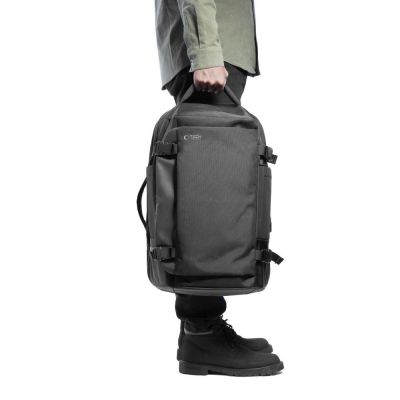 11. Tech-Protect Defender S40 Rucksack für Ryanair & Wizzar, 20 l Laptop, Schwarz