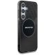 4. AMG Transparent Rhombs MagSafe Case für Samsung Galaxy S25 - Schwarz