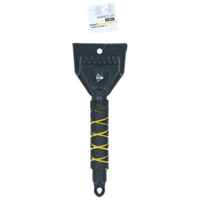 3. 2-in-1 Eiskratzer 28 cm, Dunlop Gelb