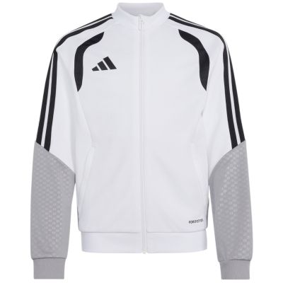 adidas Tiro 26 Competition Trainings-Sweatshirt für Kinder, Weiß und Grau, KA7716