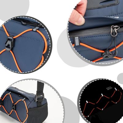 6. Rockbros 30110054002 Fahrradlenkertasche 2,2 l - Blau