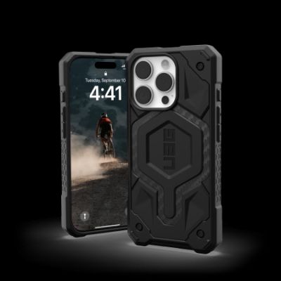 3. UAG Monarch Pro Hülle mit MagSafe für iPhone 16 Pro – Schwarz