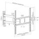 9. Equip 650341 TV-Wandhalterung 139,7 cm (55") Schwarz