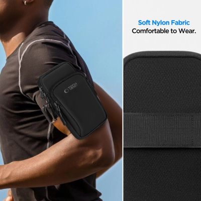 11. Tech-Protect M7 Universal Sportarmbandhülle - Schwarz