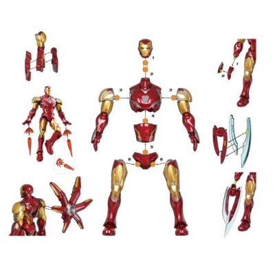 4. BLOKEES MARVEL CHAMPION CLASS – IRON MAN MK 85 EX