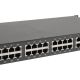 4. LevelOne FGP-3400W380 Netzwerk-Switch, unmanaged Fast Ethernet (10/100), PoE-Unterstützung, Schwarz