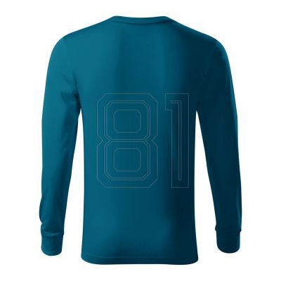 4. Resist LS Unisex T-Shirt (petrolblau)