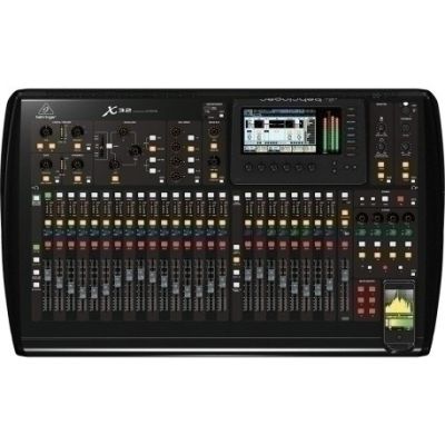 10. Behringer X32 Audiomixer, 40 Kanäle, 10–22000 Hz, Schwarz
