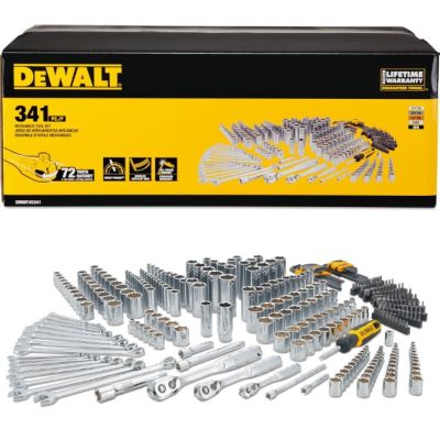 DEWALT SCHRAUBENSCHLÜSSELSATZ 341-teilig.